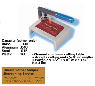 Onecut Corner shaper